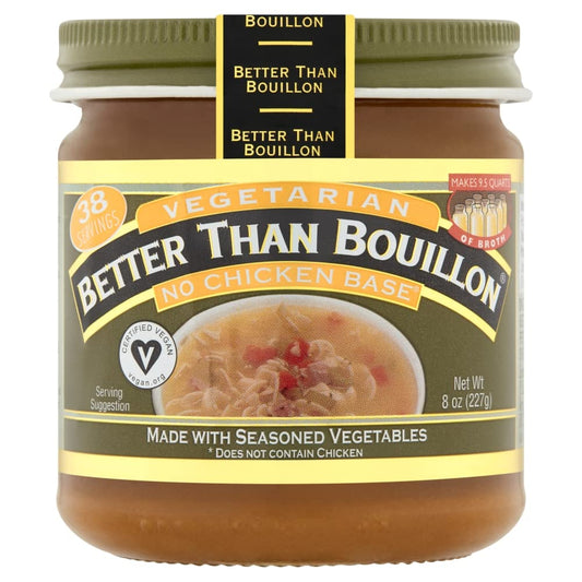 vegetarian-no-chicken-base-by-better-than-bouillon-vegan-certified-seasoned-vegetables-makes-95-quarts-38-servings-8-oz-jar---pack-of-1-1