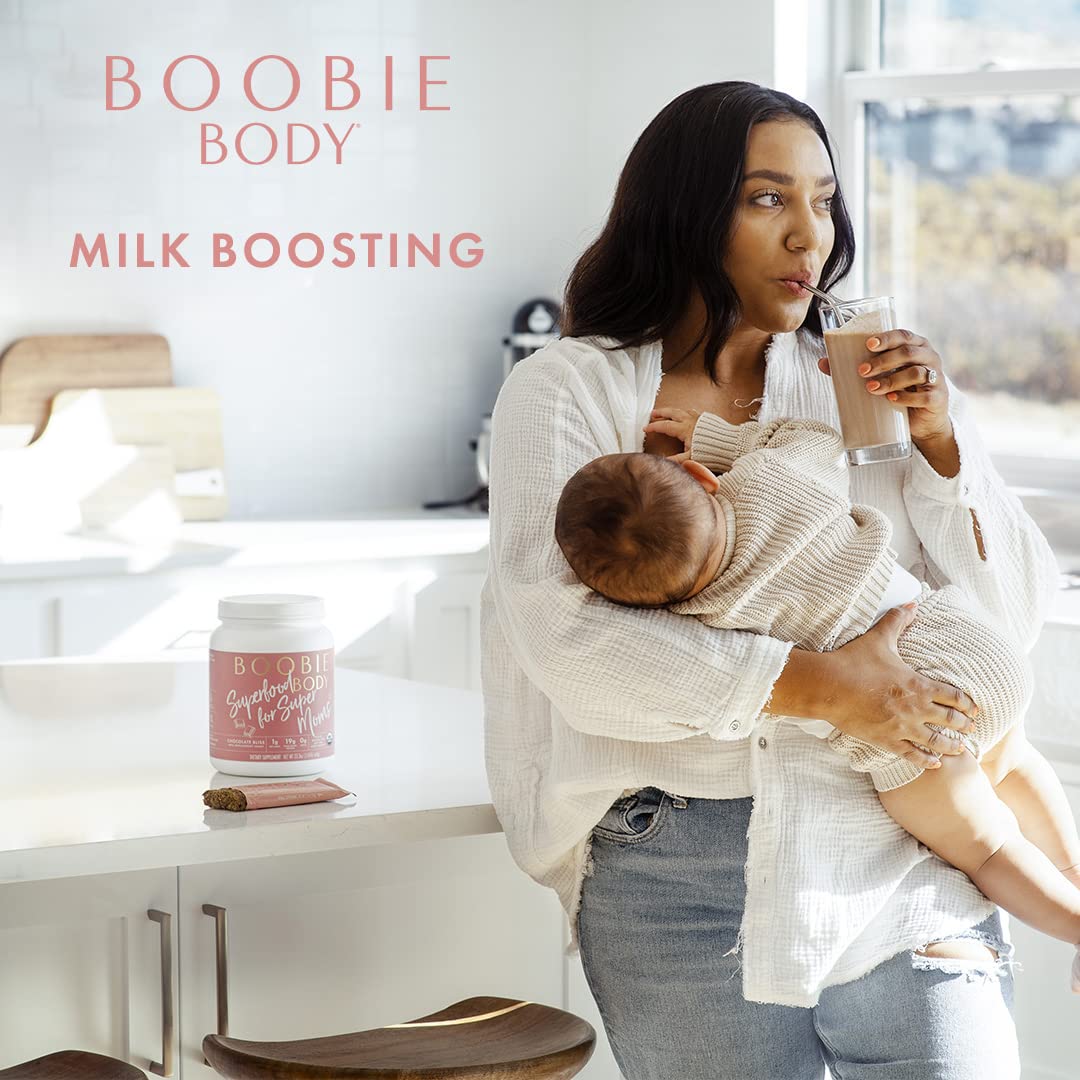 boobie-body-superfood-protein-shake-bundle---pregnancy-protein-powder-for-lactation-support-metabolism-and-energy---vanilla-cookie-protein-tub-with-pumpkin-flavor-boost-5