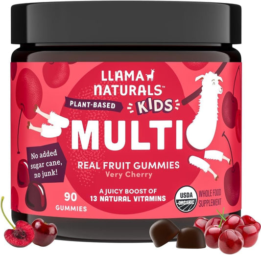 organic-vegan-kids-gummy-vitamins---llama-naturals-whole-food-multivitamin-with-real-fruit-no-added-sugar-plant-based-chewable-90-ct-cherry-flavor-1