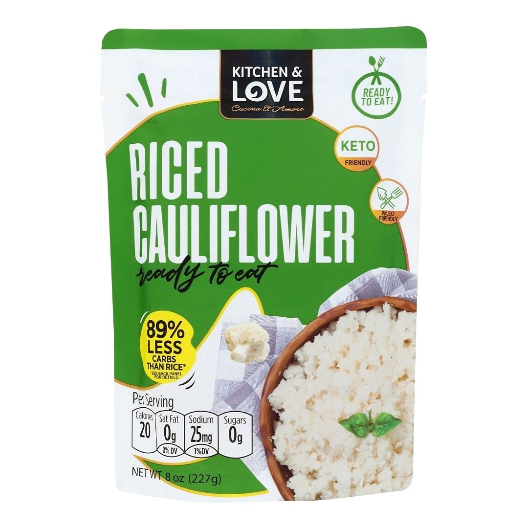 kitchen-love-riced-cauliflower-8-oz-6-pack-low-carb-rice-alternative-vegan-gluten-free-ready-to-eat-or-microwaveable-dairy-free-shelf-stable-precooked-rice-2