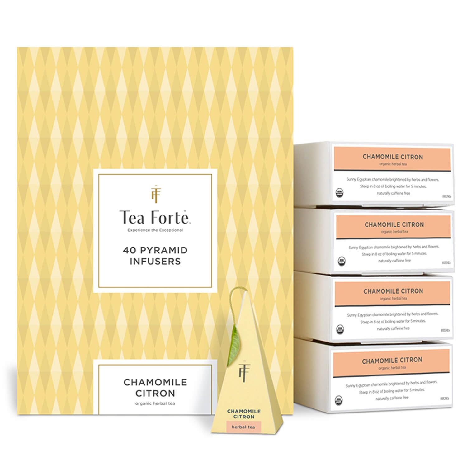 bulk-pack-of-40-tea-forte-chamomile-citron-pyramid-infuser-tea-sachets---perfect-for-all-occasions-with-event-box-1