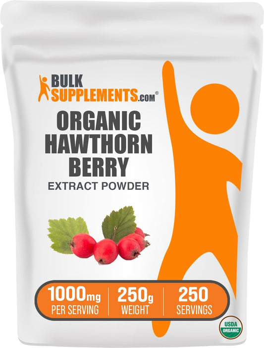 organic-hawthorn-berry-extract-powder---herbal-supplement-gluten-free-1000mg-per-serving---250g-pack-of-1---bulksupplements-1