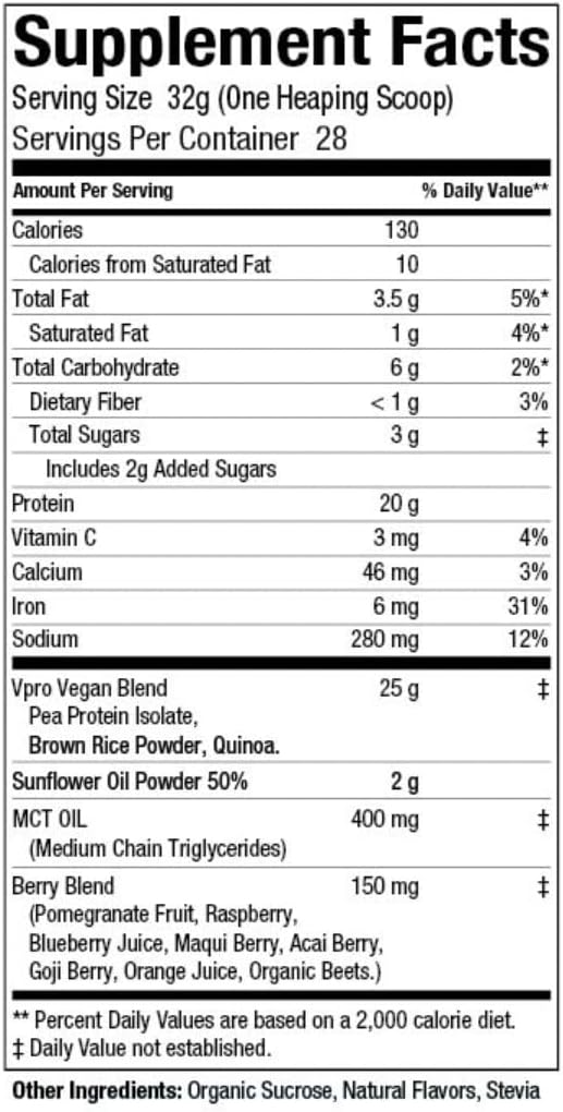 smooth-vanilla-es-fit-plant-based-protein-powder---2lbs---20g-protein-for-post-workout-muscle-recovery---tested-certified-3