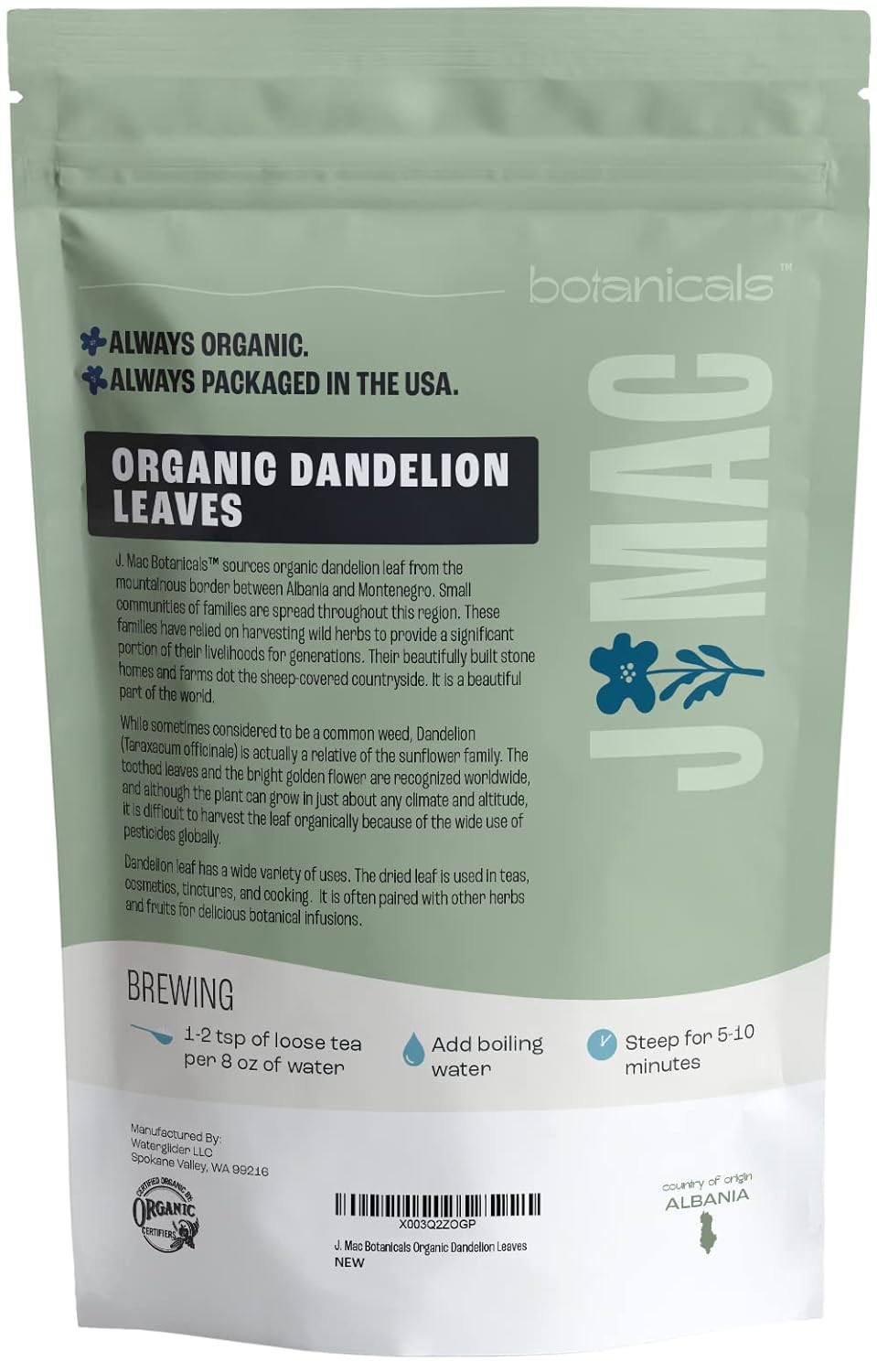 organic-dandelion-leaves-tea-usda-certified-4-oz-bag-cut-and-sifted-caffeine-free-packaged-in-usa---j-mac-botanicals-9