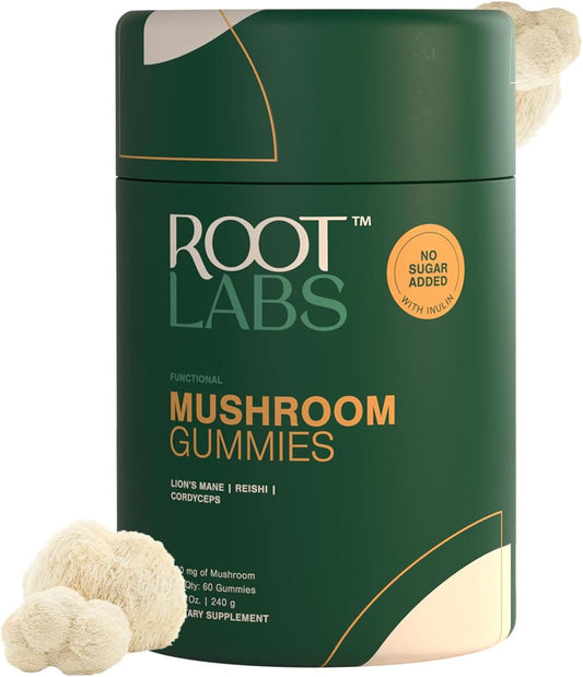 organic-mushroom-gummies---lions-mane-reishi-cordyceps---immune-brain-support---non-gmo-no-sugar---60-gummy-300mg---root-labs-1