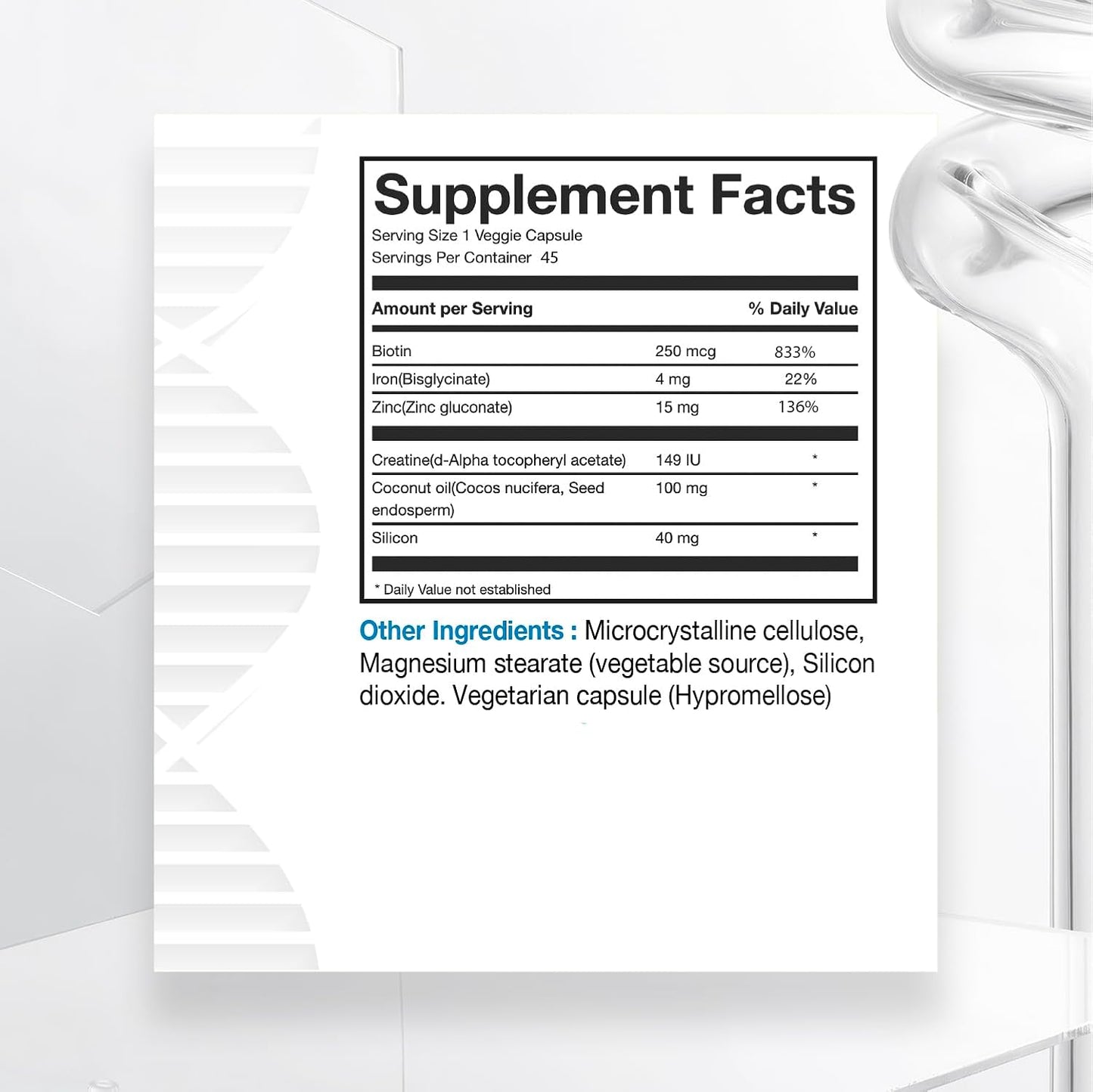 biogenique-high-potency-biotin-supplement-with-creatine-and-coconut-oil-for-healthier-skin-nails-hair---vegan-formula-with-keratin-support---non-gmo-gluten-free---2500-mcg-3