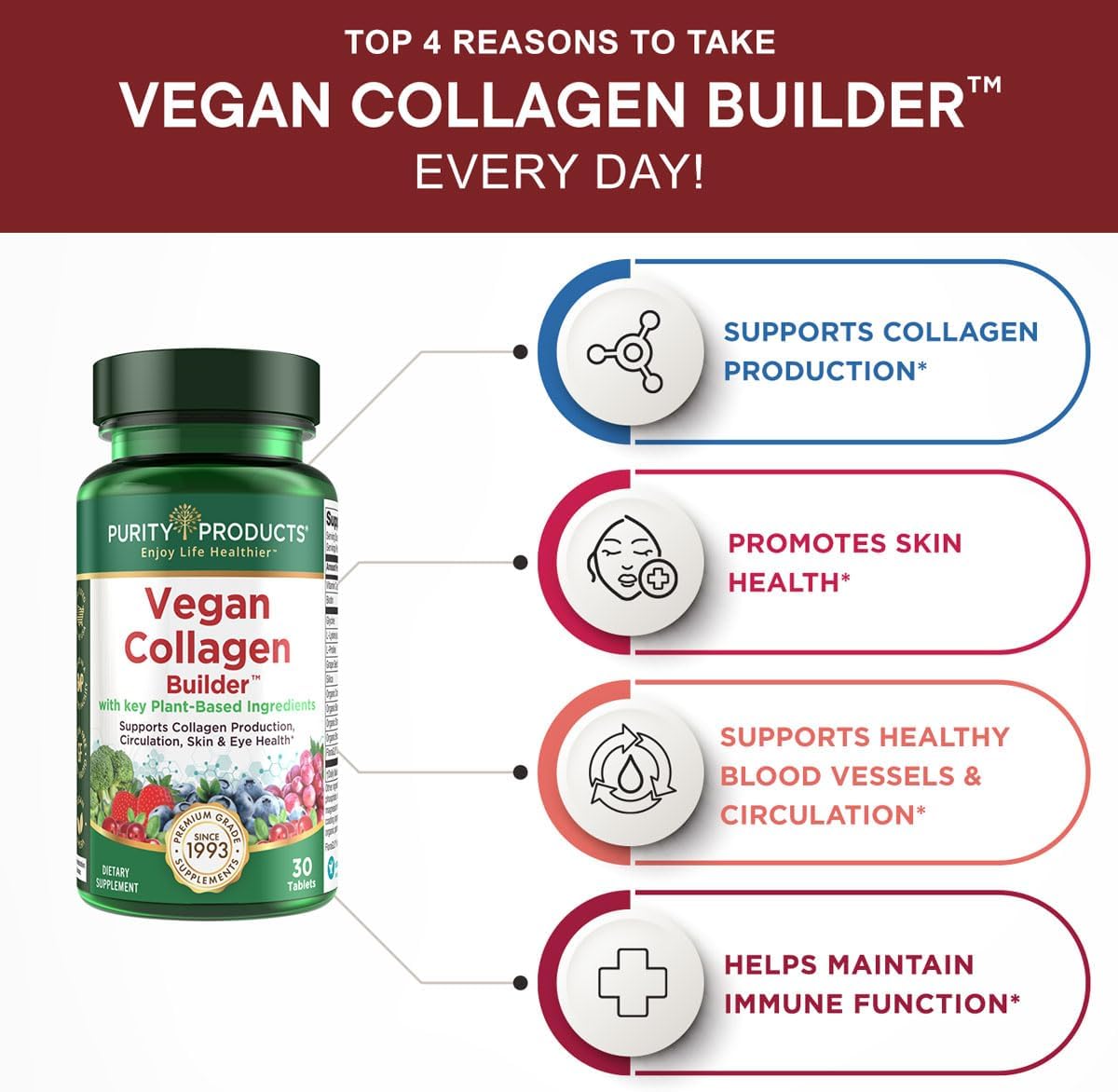 organic-vegan-collagen-builder-with-whole-foods-silica-lutein-vitamin-c-biotin-grape-seed---amino-acids-for-collagen-boost---30-tablets-3