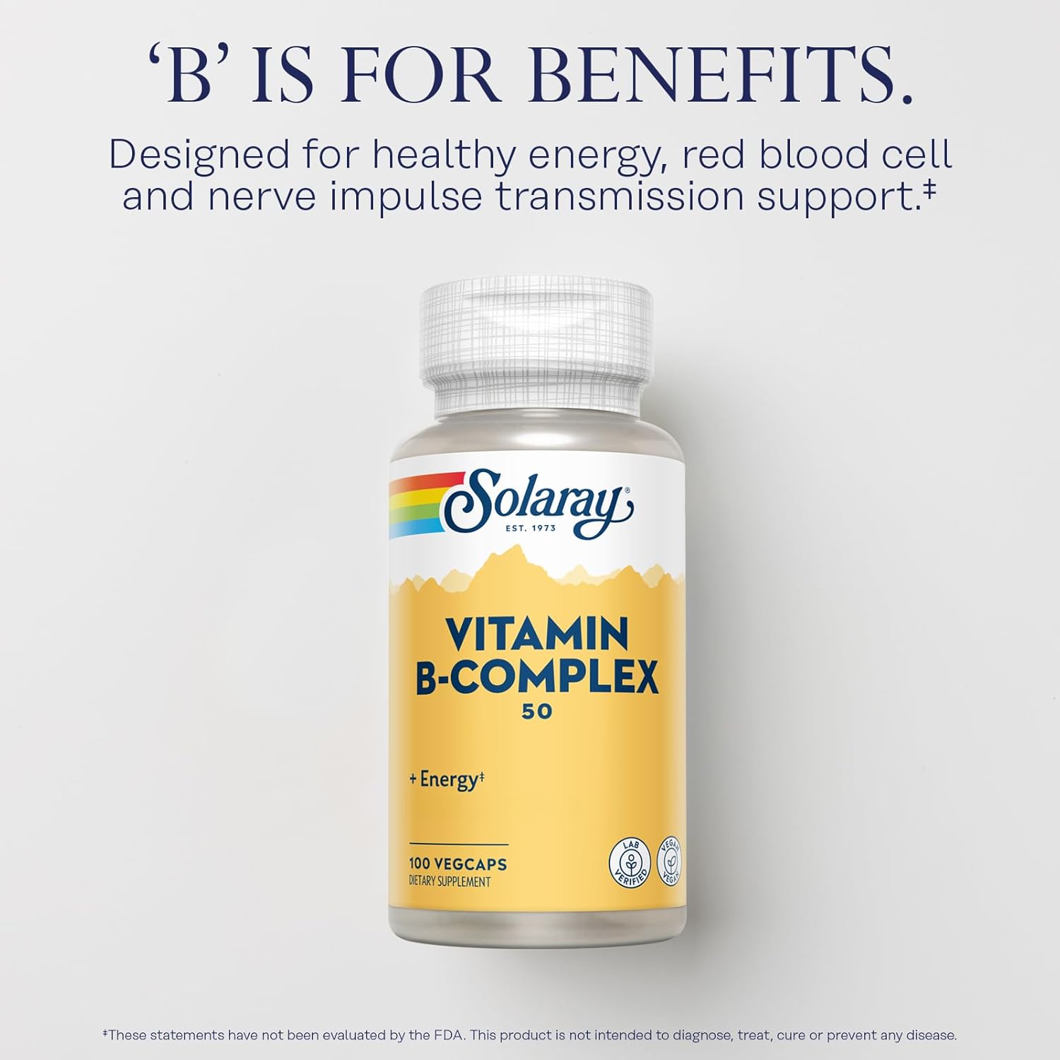vegan-vitamin-b-complex-50mg-supplement-for-energy-and-nerve-health---supports-metabolism-with-b12-b1-b6-niacin-folic-acid-biotin---100-vegcaps-by-solaray-3