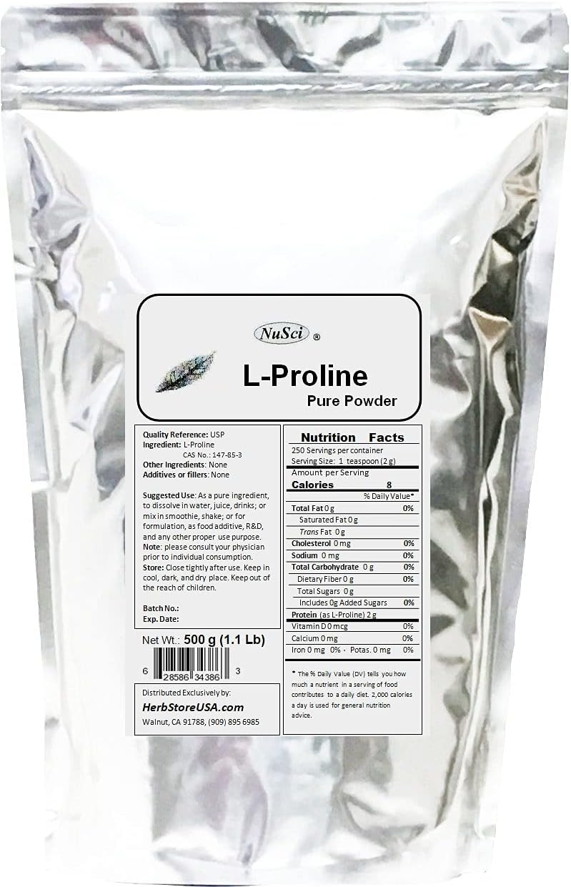 250g-nusci-pure-l-proline-powder-for-collagen-production---unflavored-amino-acid-supplement-2