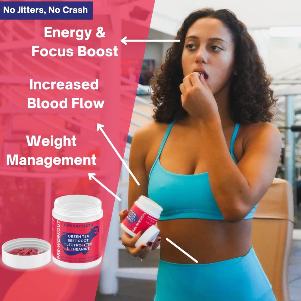 bundle-goba-tea-pre-workout-pills-creatine-hcl---boost-energy-muscle-growth-endurance-no-crash-no-jitters-no-bloat-30-pre-workout-75-creatine-hcl-servings-3
