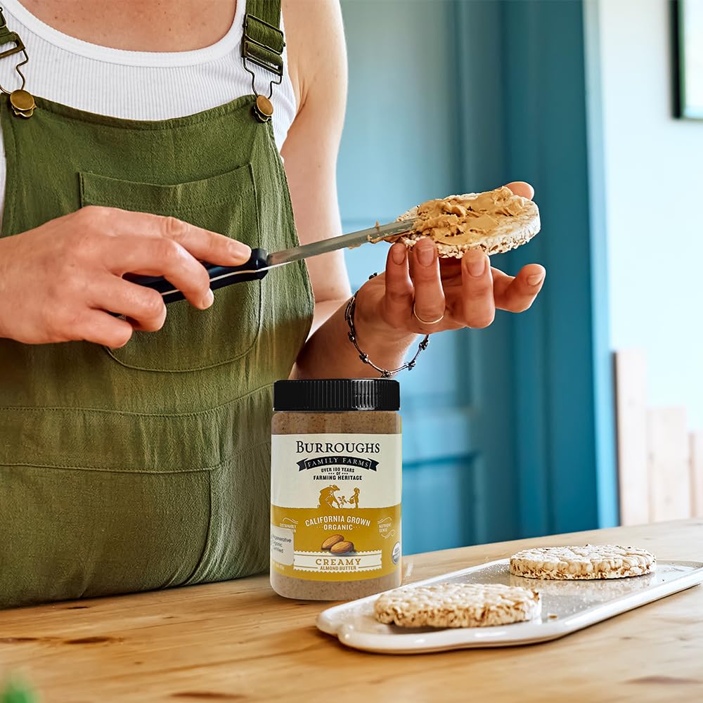 burroughs-family-farms-regenerative-organic-creamy-almond-butter---0-sodium-cholesterol---keto-paleo-vegan---16-oz-jar-7