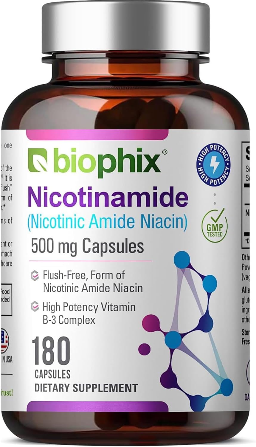 biophix-nicotinamide-500mg-capsules---niacin-vitamin-formula-for-skin-cell-health---flush-free-niacinamide-supplement---180-count-1