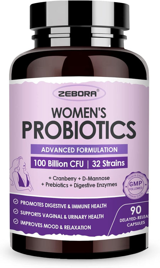 womens-probiotic-supplement-for-digestive-health-uti-support-and-immune-boost---100-billion-cfus-with-enzymes-prebiotics-d-mannose-and-cranberry---90-capsules-by-zebora-1