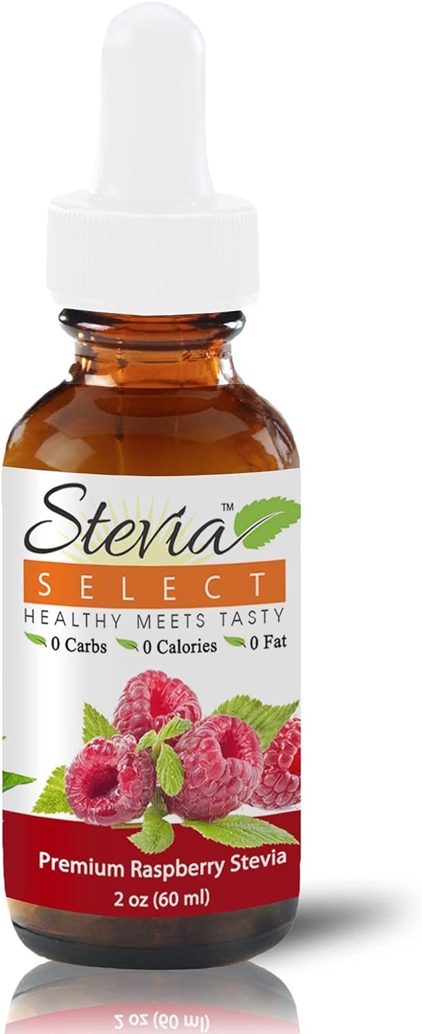 sugar-free-raspberry-dark-chocolate-stevia-drops-bundle-pack-2---keto-coffee-flavors-2-oz-each---by-stevia-select-2