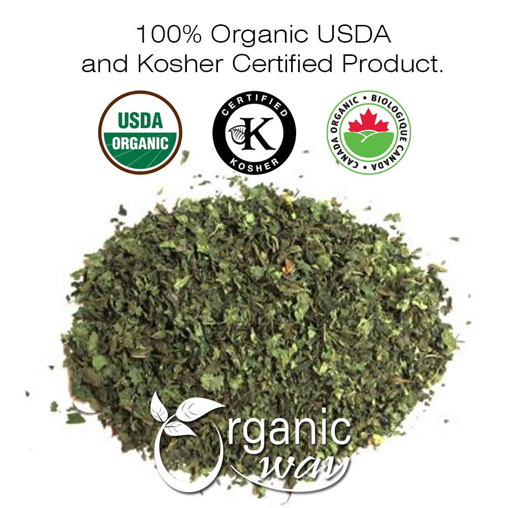 organic-lemon-balm-leaf-whole-herbal-tea---usda-certified-vegan-non-gmo-gluten-free-albanian-origin-4oz-2