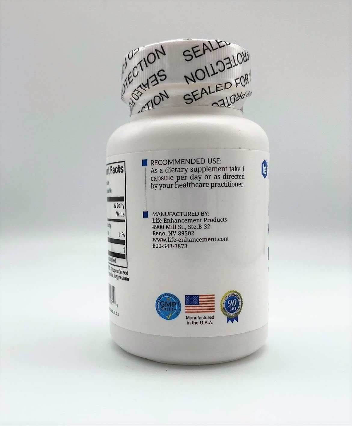 25 mg DHEA Supplement with 4 mg Vitamin C - Life Enhancement Formula with 60 Servings - Espot.com.au