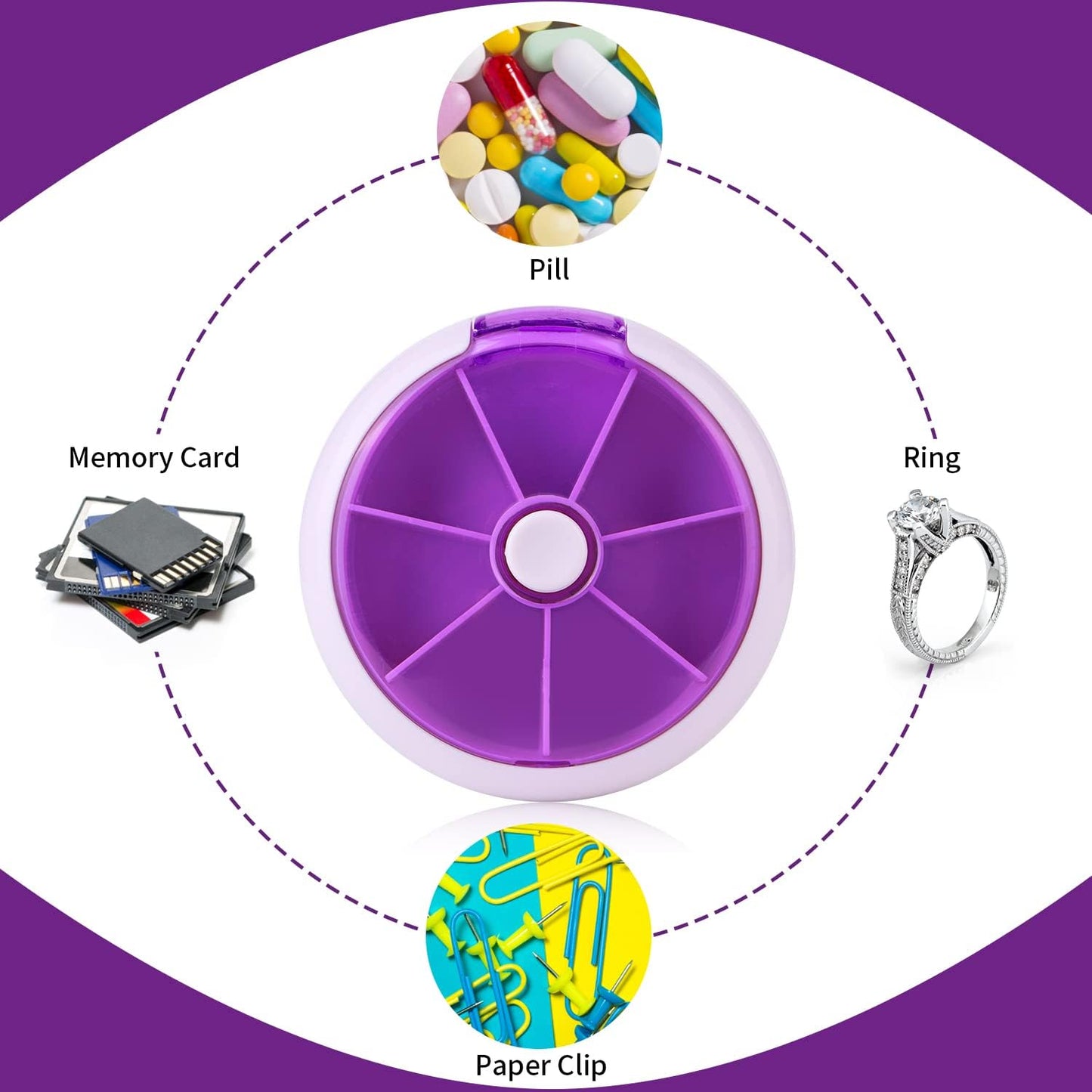 purple-cute-fruit-style-mini-pill-storage-box---portable-7-day-weekly-circular-shape-rotary-case-6