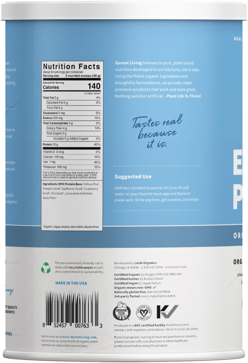 organic-plant-based-protein-powder-superfoods-mix---unflavored-vegan-non-gmo-gluten-free-sugar-free---perfect-for-keto-diet---2-lb-7