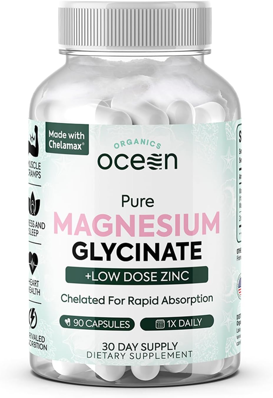 maximum-strength-organic-ocean-pure-magnesium-glycinate-with-zinc---chelated-supplement-for-muscle-cramps-and-sleep-support---90-capsules-for-men-and-women-1