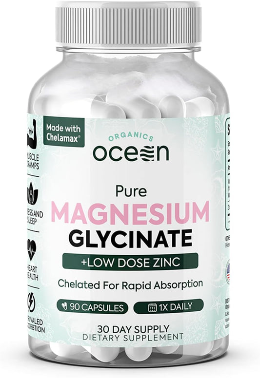maximum-strength-organic-ocean-pure-magnesium-glycinate-with-zinc---chelated-supplement-for-muscle-cramps-and-sleep-support---90-capsules-for-men-and-women-1