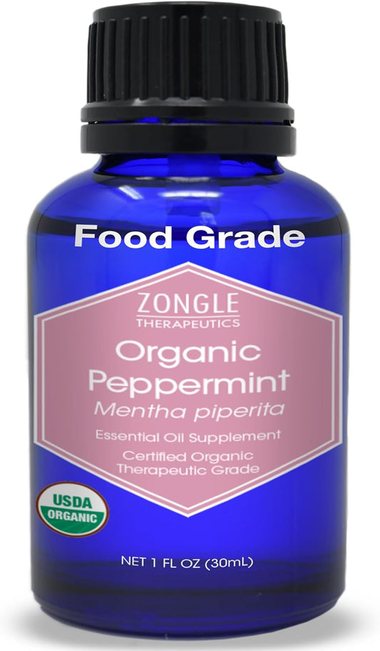 zongle-therapeutics-100-pure-organic-peppermint-essential-oil---food-grade-edible-safe-for-ingestion---for-digestion-ibs-hair---1-oz-1