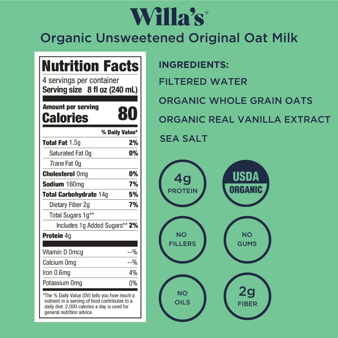 organic-unsweetened-oat-milk---shelf-stable-non-gmo-low-sugar-dairy-free-32-oz---pack-of-1-2