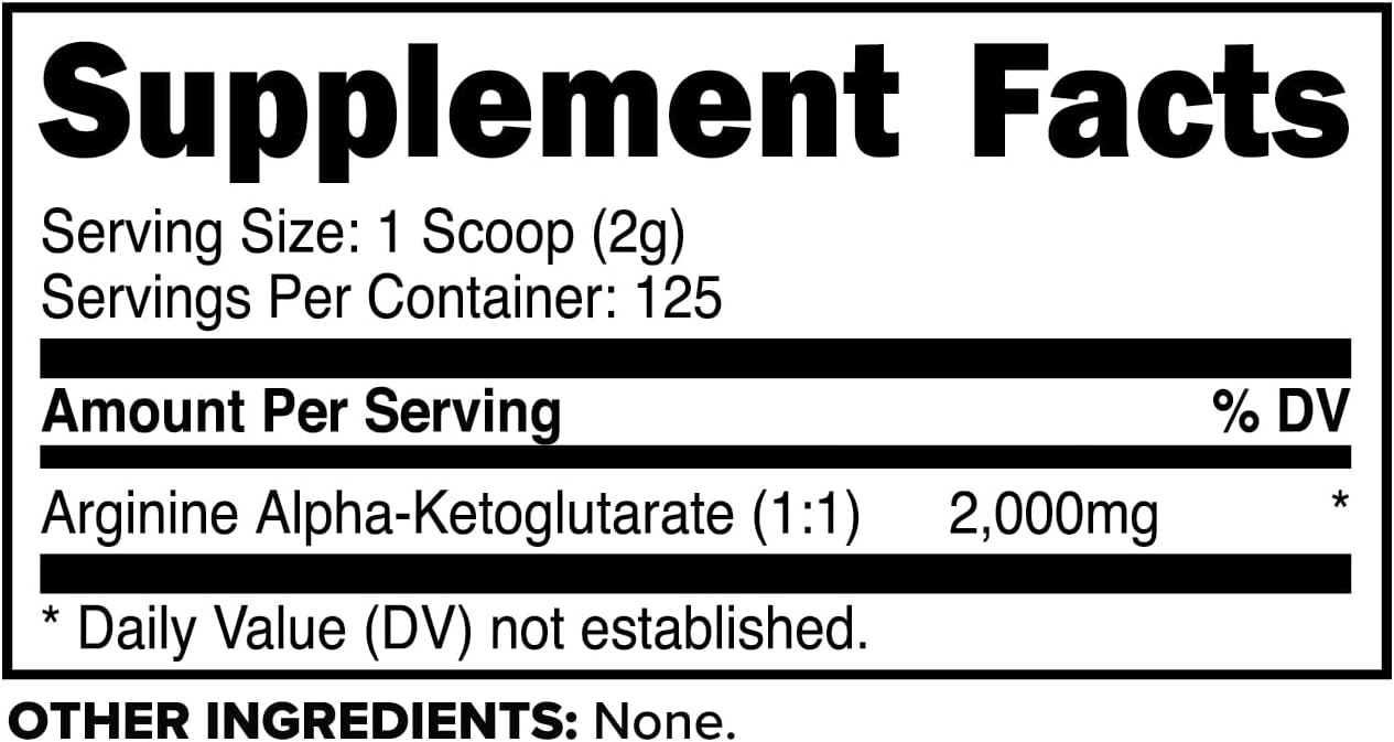 premium-primaforce-aakg-arginine-powder---250g-workout-supplement-l-arginine-alpha-ketoglutarate-non-gmo-vegan-gluten-free-2