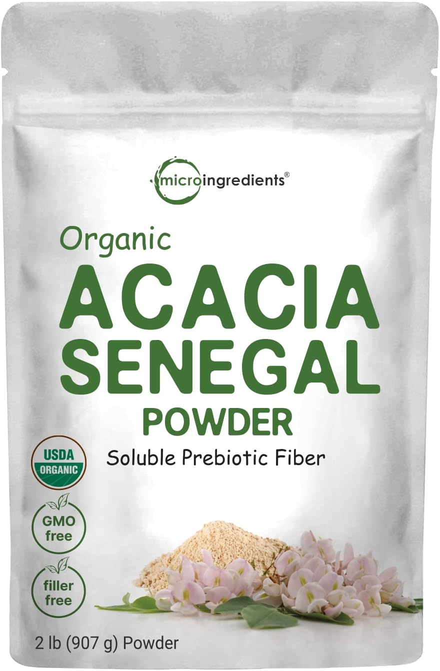 2lb-micro-ingredients-organic-acacia-senegal-powder---instant-soluble-fiber-plant-based-prebiotic-superfood-for-gut-health---non-gmo-gluten-free-vegan---32oz-1