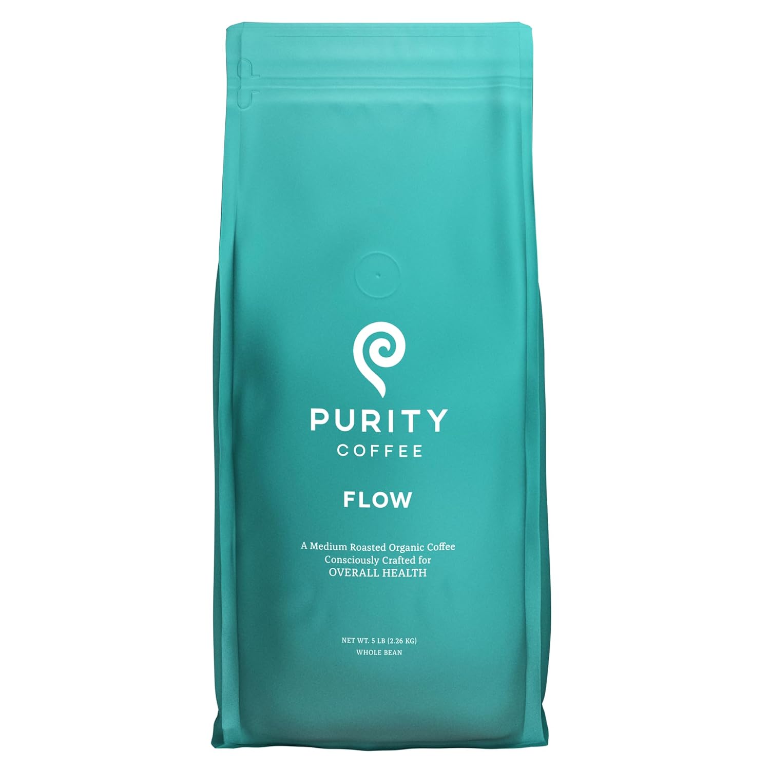 usda-certified-organic-medium-roast-whole-bean-coffee---purity-coffee-flow---specialty-grade-arabica---third-party-tested-for-quality---5-lb-bag-1