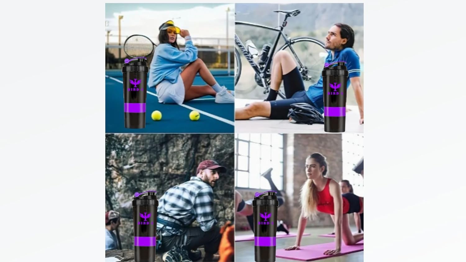 bird-i-3-in-1-gym-protein-shaker-500ml-metal-mixer-bottle-bpa-free-purple-5