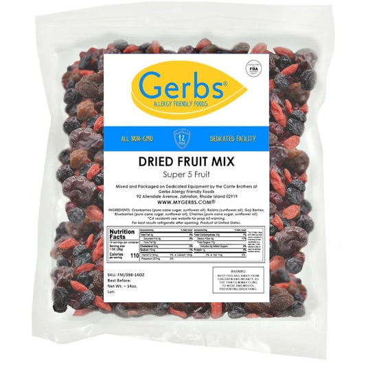 gerbs-super-5-dried-fruit-snack-mix-14-oz---allergy-free-trail-mix-with-blueberry-cranberry-cherry-raisin-goji-berries---gluten-peanut-free---resealable-bag---made-in-usa-1