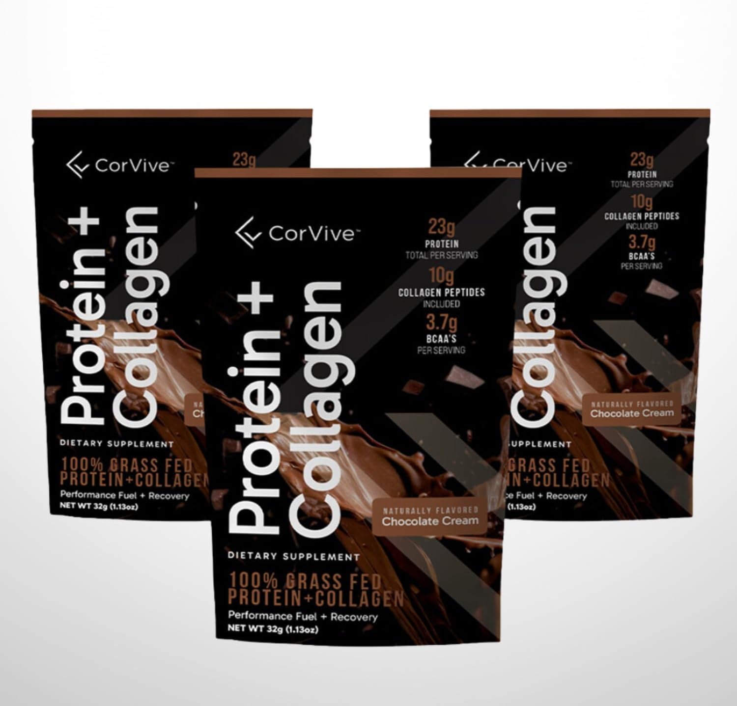 corvive-chocolate-protein-collagen-powder-sachets---23g-grass-fed-whey-collagen-37g-bcaas---muscle-joint-support-gluten-soy-free-no-artificial-ingredients-3