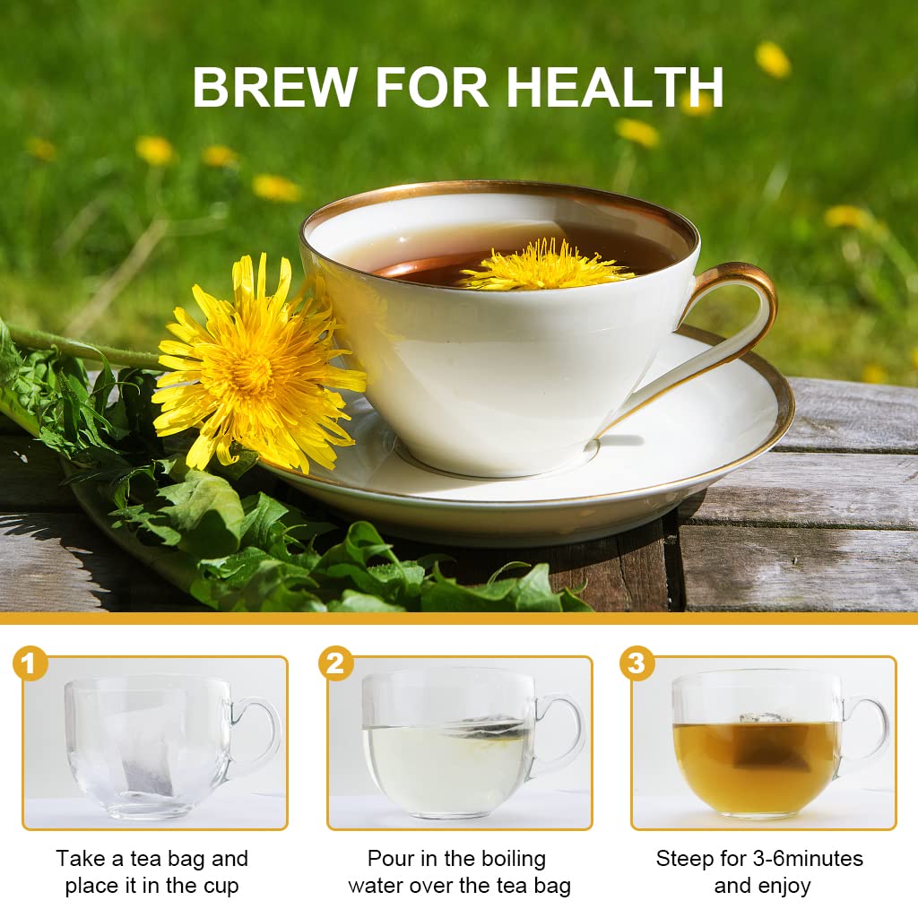 premium-dandelion-leaf-root-tea---herbal-liver-support-antioxidant-digestion-immune-booster---traditional-detox-tea---caffeine-free---40-bags80g-5