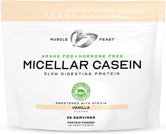 vanilla-micellar-casein-protein-powder---2lb-all-natural-pasture-raised-hormone-soy-free-by-muscle-feast-1