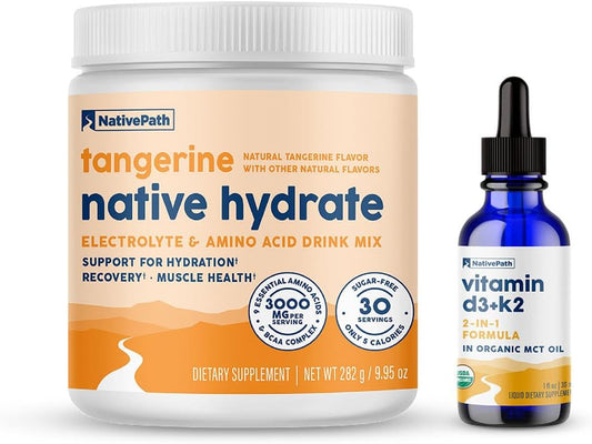tangerine-electrolyte-drink-mix-with-bcaa-and-vitamin-d3k2---nativepath-hydrate-duos-for-enhanced-hydration-1