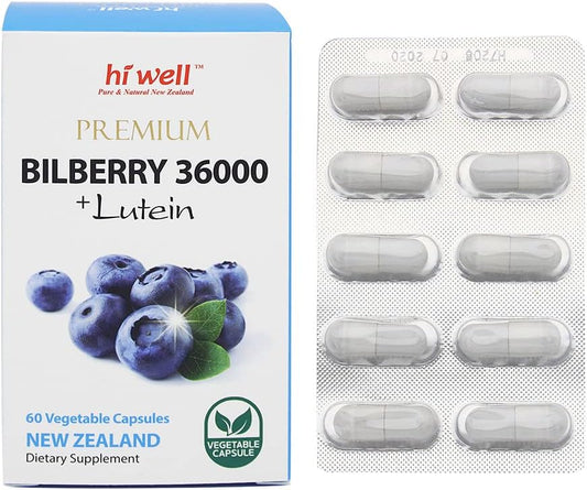 new-zealand-hi-well-premium-bilberry-36000-lutein-12mg-60-vegetarian-capsules---pure-natural-formula-1