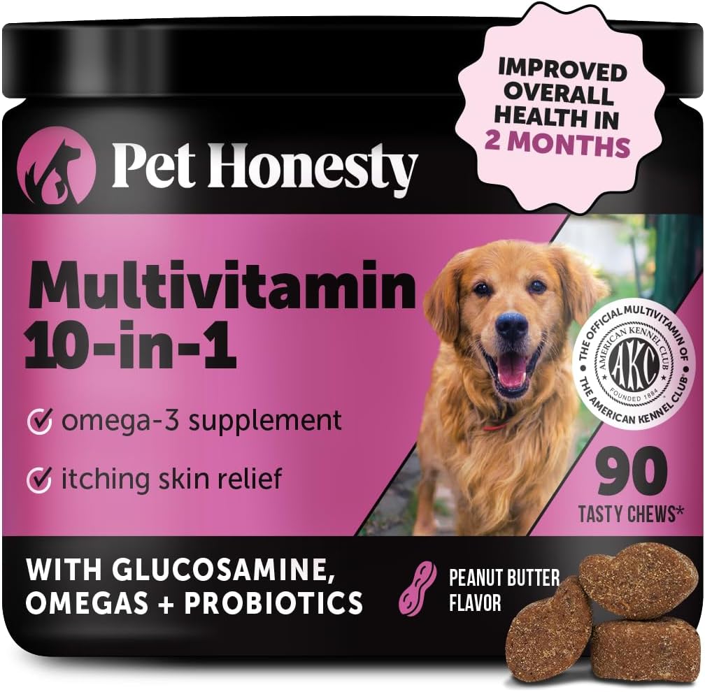 dog-multivitamin-supplement-with-glucosamine-chondroitin-probiotics-omega-fish-oil-peanut-butter-flavor---90-ct---supports-skin-coat-allergies-1