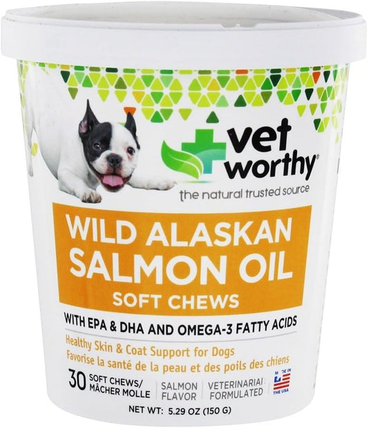 salmon-oil-skin-and-coat-soft-chews-for-dogs---omega-3-supplement-for-healthy-skin-and-coat---30-salmon-flavor-treats-1