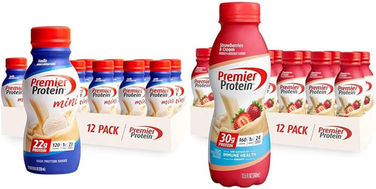 vanilla-strawberries-premier-protein-shake-bundle---22g-30g-protein-120-160-calories---pack-of-12-1
