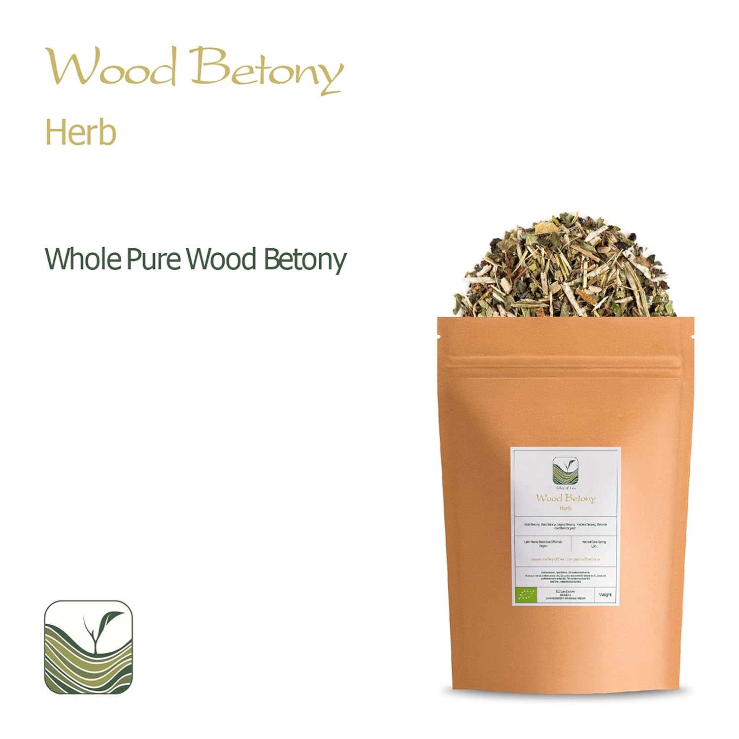 Wood Betony Tea: Herbal Blend of Valley Tea, Hedgenettle, and Bishopwort - Purple Betony Herb Infusion for Relaxation and Wellness - Espot.com.au