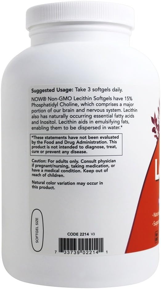now-foods-lecithin-19-grain-softgels-1200mg-400-count---non-gmo-supports-brain-health-and-liver-function---dietary-supplement-for-overall-wellness-3