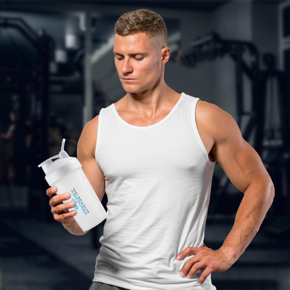 prodigy-nutrition-labs-14-oz-premium-shaker-bottle-for-protein-shakes-pre-workout---white-color-7