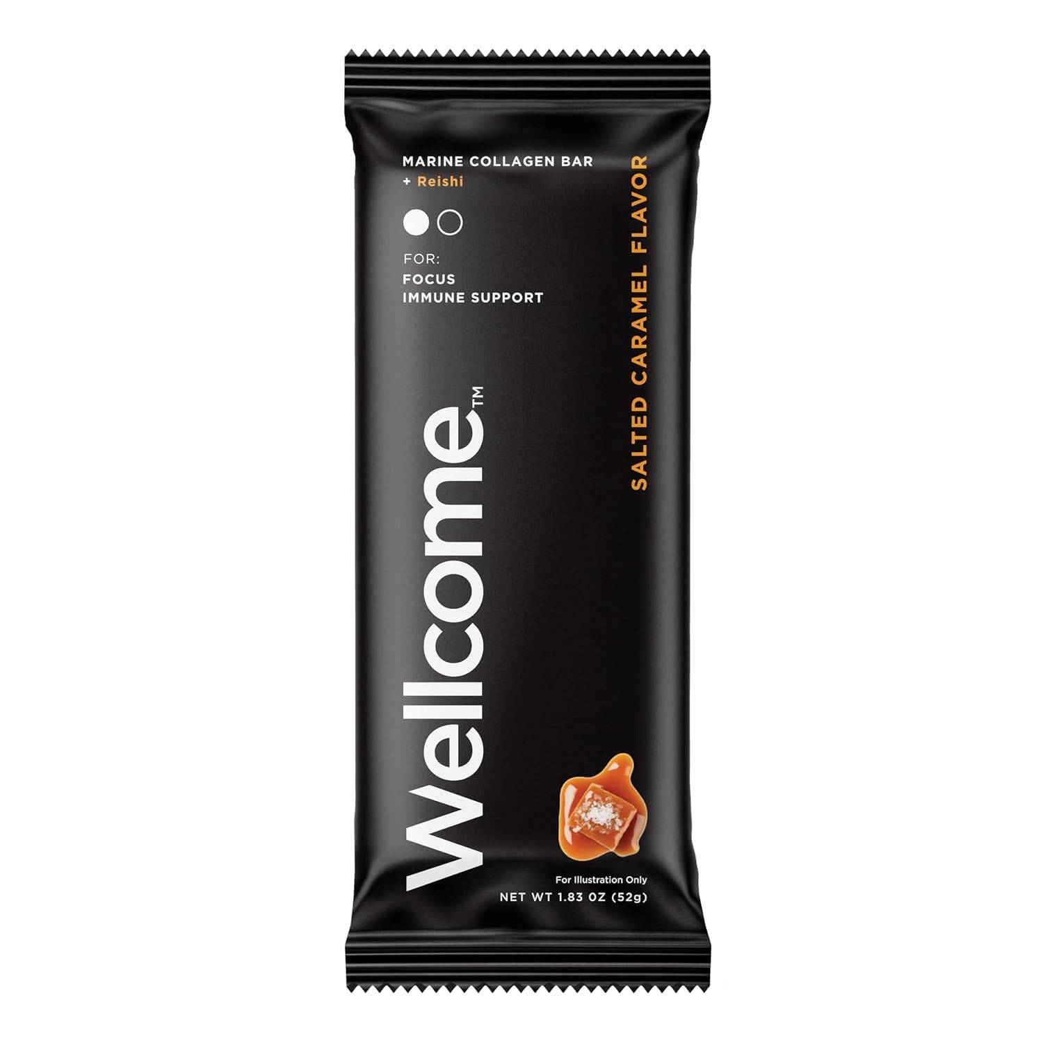 salted-caramel-marine-collagen-protein-bar-with-reishi-mushroom---adaptogenic-snack-bar-for-energy-and-immune-support---dairy-free-functional-health-bar-pack-of-12-2