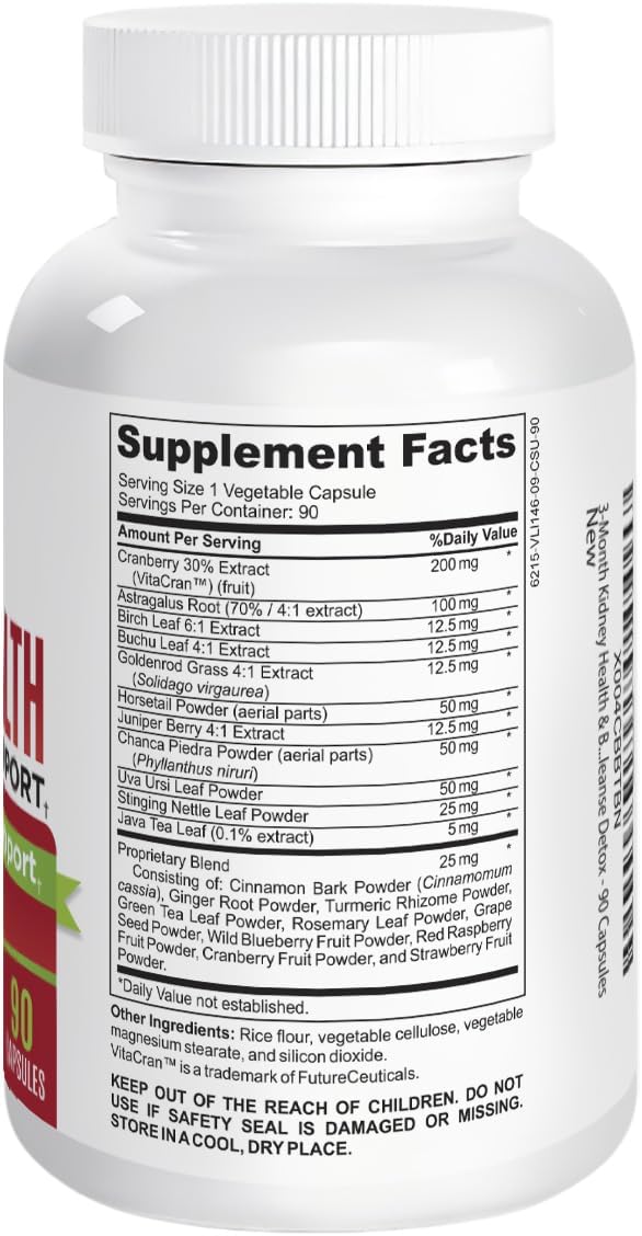 3-month-kidney-health-bladder-support-supplement-with-21-active-ingredients---kidney-cleanse-detox---90-capsules---elevate-recovery-supplements-2