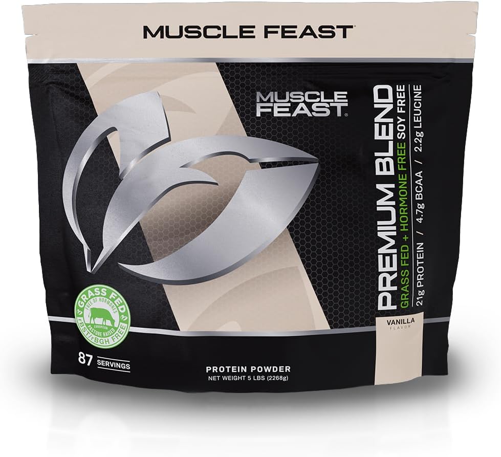 muscle-feast-grass-fed-premium-protein-blend---vanilla-5lb---21g-protein-100-calories---whey-protein-hydrolyzed-whey-isolate-micellar-casein-1