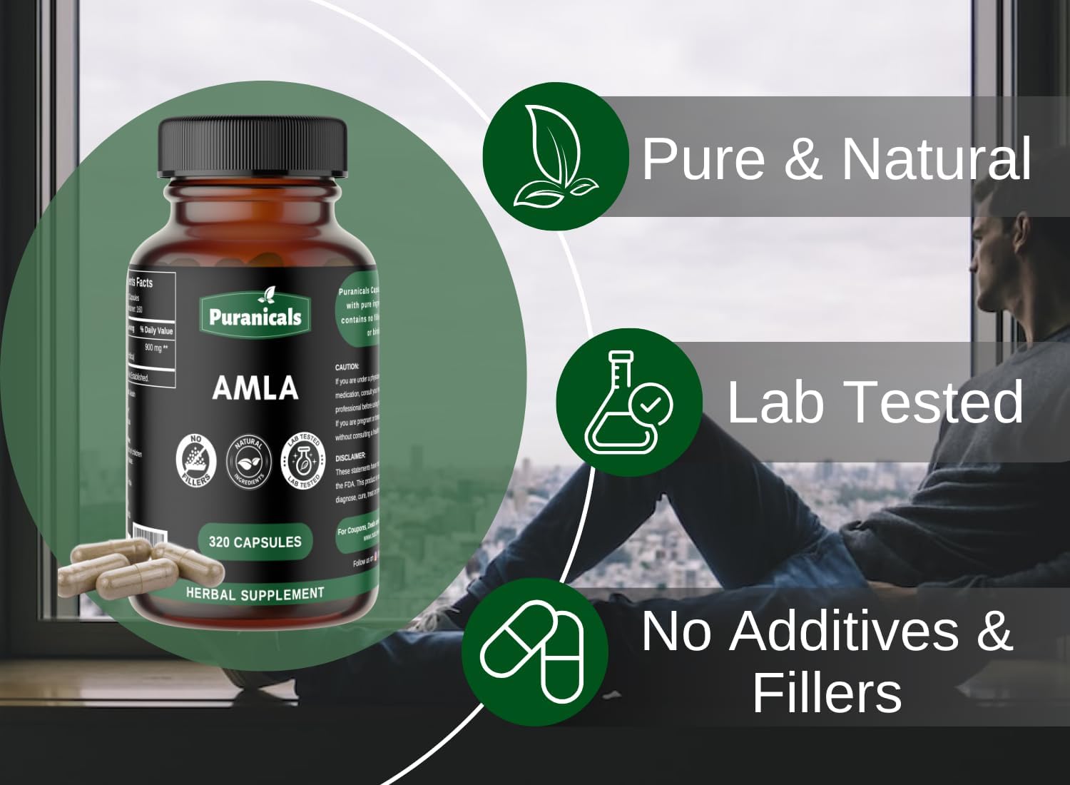 herbal-puranicals-amla-capsules---immunity-skinhair-health-boost---320-capsules---900mgserving---amalaki-powder-6