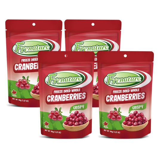 frenature-freeze-dried-cranberries---whole-dried-fruits-from-canada---gluten-free-vegan-snacks-for-camping---127oz-4-pack-1