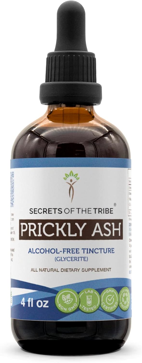 prickly-ash-alcohol-free-liquid-extract---secrets-of-the-tribe---zanthoxylum-clava-herculis-dried-bark---4-fl-oz-1