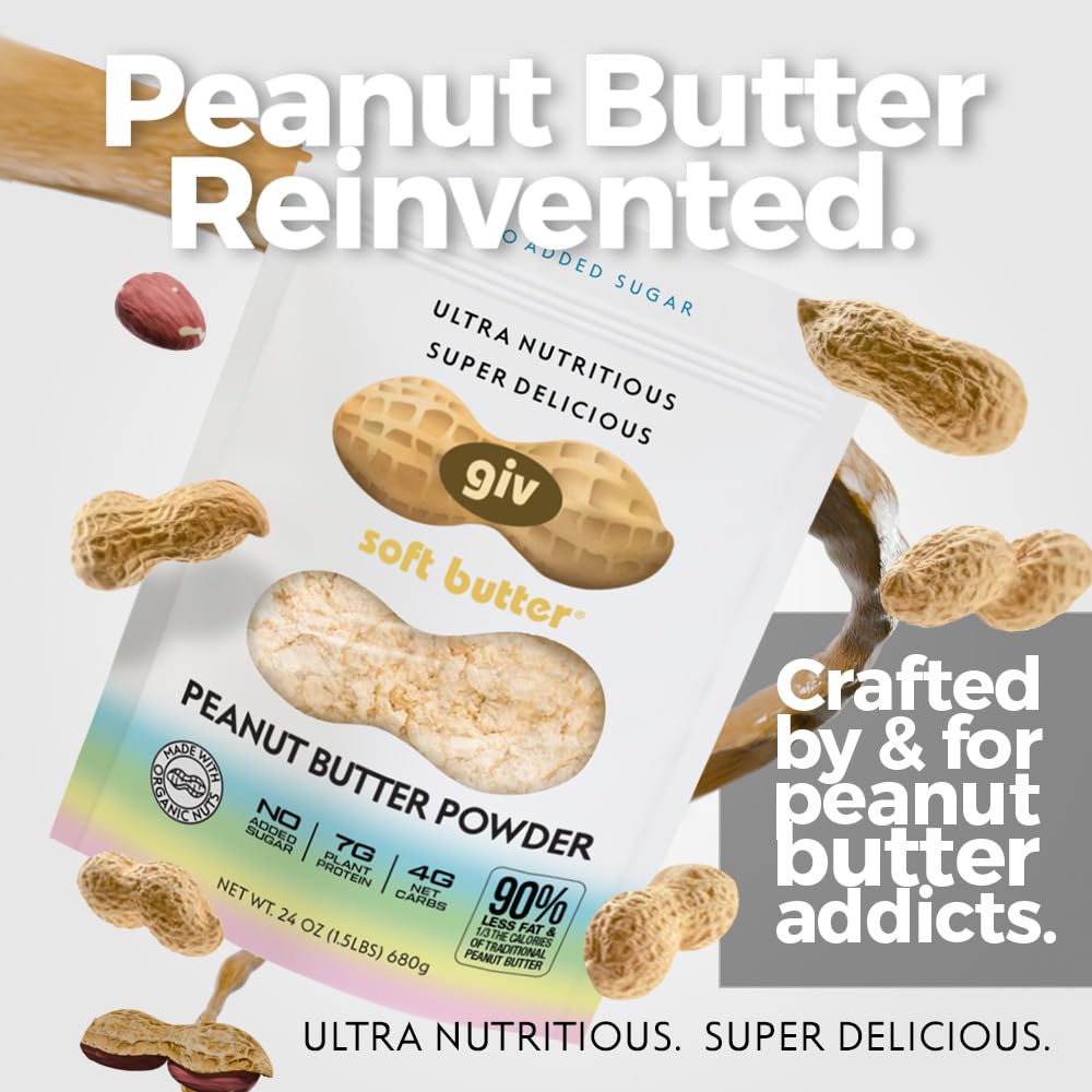 organic-powdered-peanut-butter---no-added-sugar-glp-1-friendly-protein-powder---keto-vegan-gluten-free---24oz-3