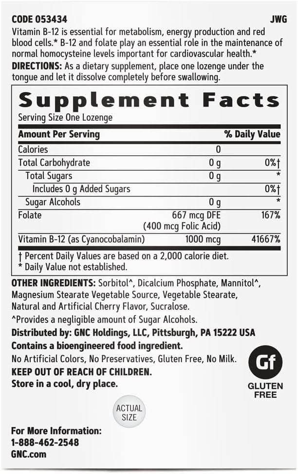 cherry-flavored-gnc-vitamin-b-12-1000mcg-lozenges---120-count-for-energy-production-2